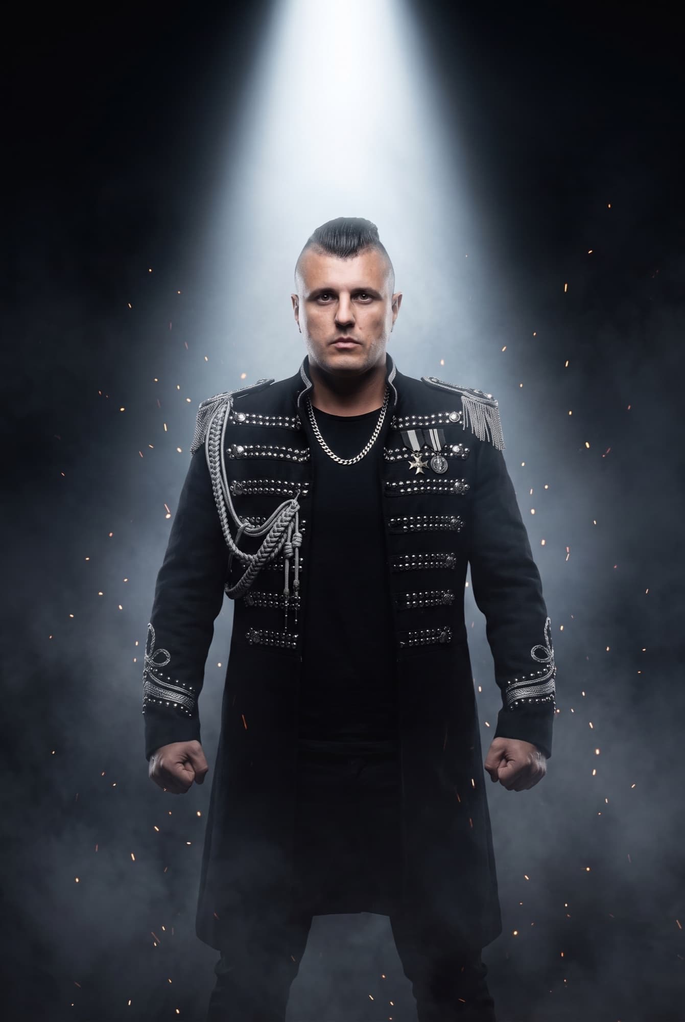 Rafciu Gajewski — koncept sceniczny „Wojownik światła”